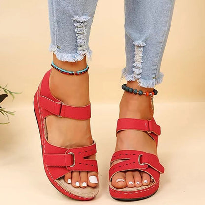Elegant Summer Wedge Sandals For Women Outdoor Casual Party Footwear 5