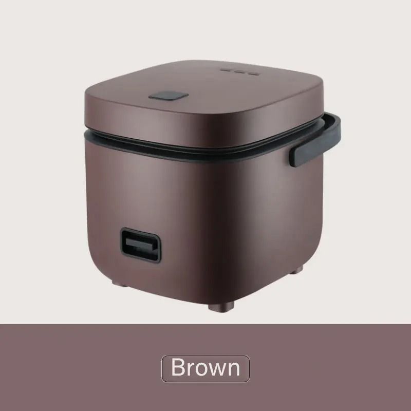 Mini Electric Rice Cooker With Food Warmer And Steamer For 1 To 2 People 6