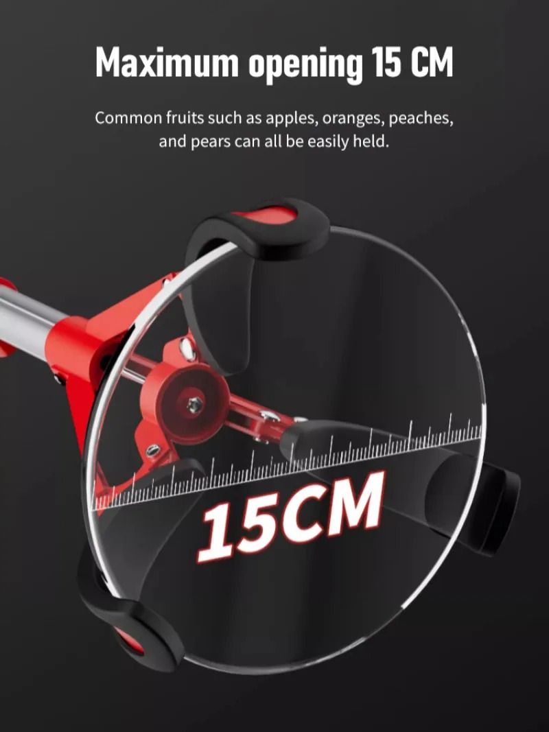 Retractable ThreeClaw Fruit Picker For High Reach Orchard Harvesting 4
