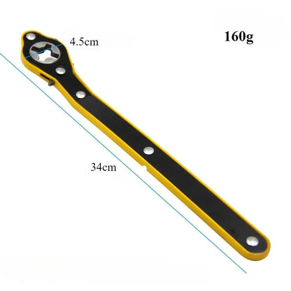 Auto Labor Saving Ratchet Wrench For Jack And Tire Lug Nut Removal 6
