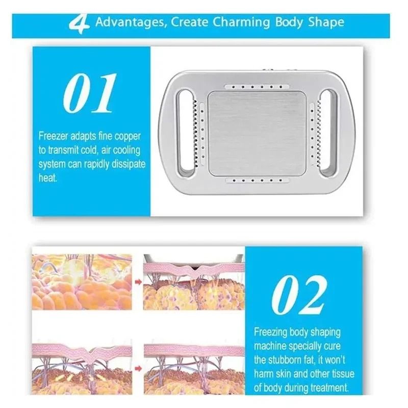 Cryolipolysis Fat Freezing Slimming Machine For Belly Fat Reduction And Body Sculpting 4