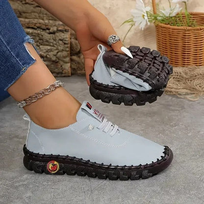 Women Thick Bottom Fashion Sneakers Comfy Outdoor Casual Trainers 10