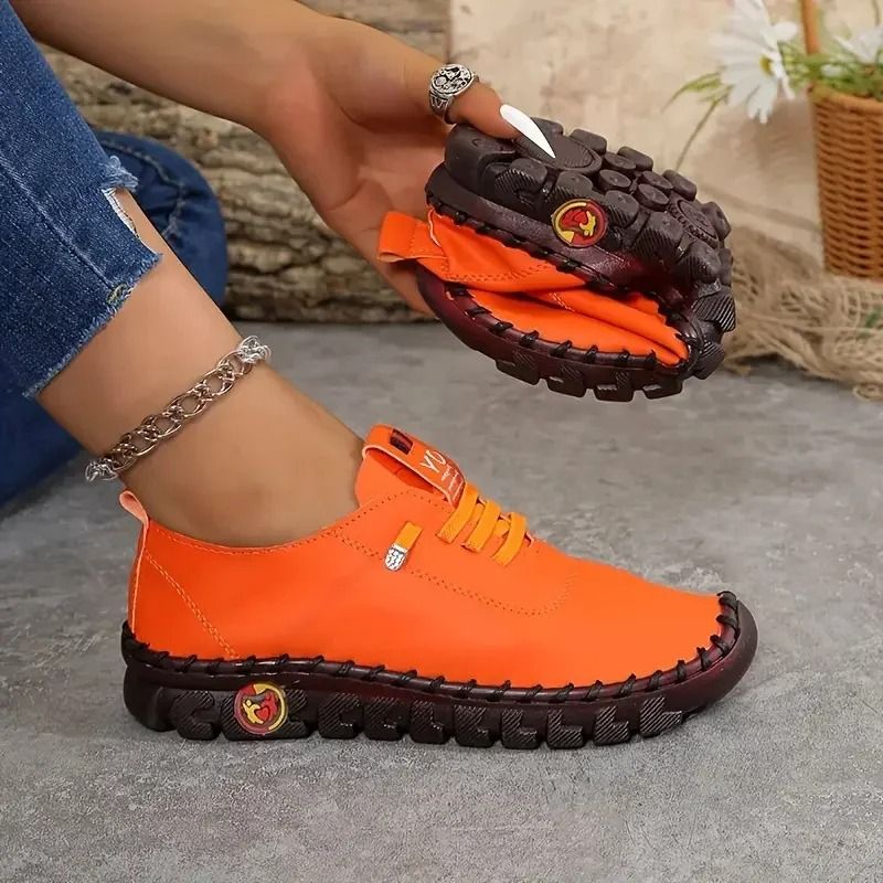 Women Thick Bottom Fashion Sneakers Comfy Outdoor Casual Trainers 12