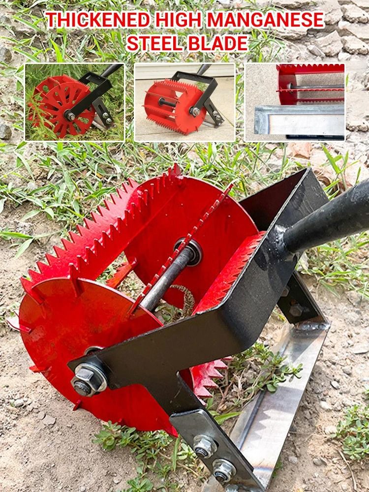 Cultivator Weeding Head Push Hoe Attachment For Manual Garden Weeding 1