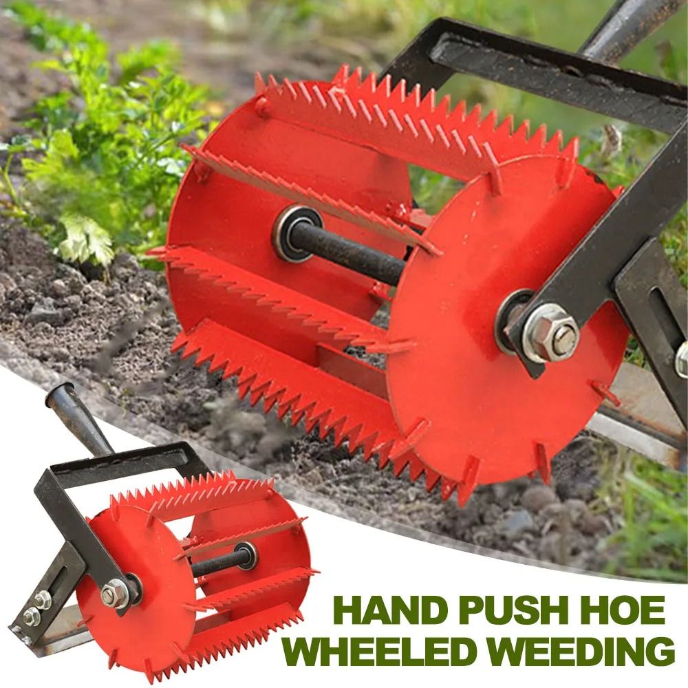 Cultivator Weeding Head Push Hoe Attachment For Manual Garden Weeding 2