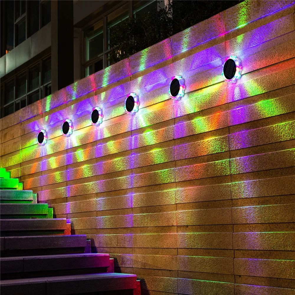 Outdoor Solar Garden Light With Four Mode LED Illumination For Yard And Patio Decor 5