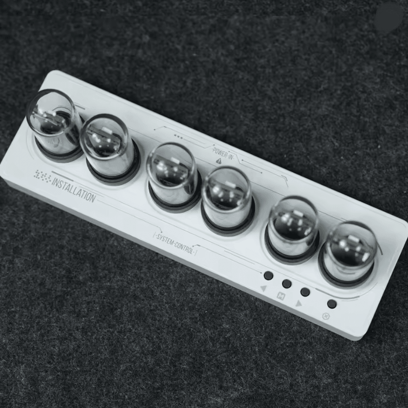 TimeGlow WiFi Nixie Tube Alarm Clock 4