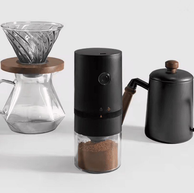 BrewFlow Portable USB C Coffee Grinder 1