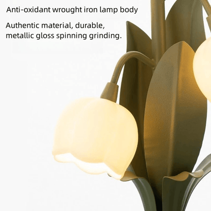 LilyGrace Vintage Floral Table Lamp 2