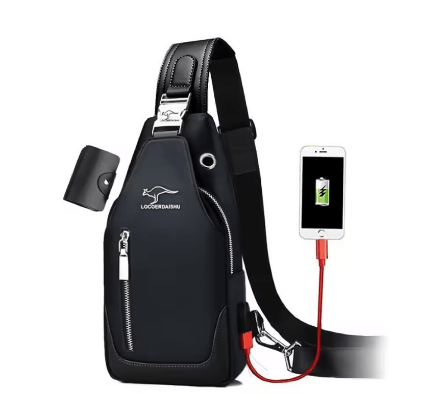 MetroFlow Waterproof Oxford Chest Bag 3