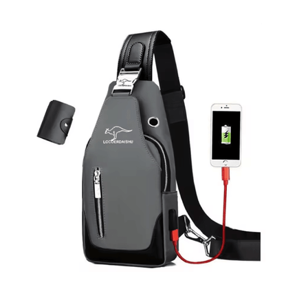 MetroFlow Waterproof Oxford Chest Bag 4