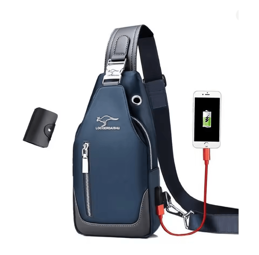 MetroFlow Waterproof Oxford Chest Bag 5