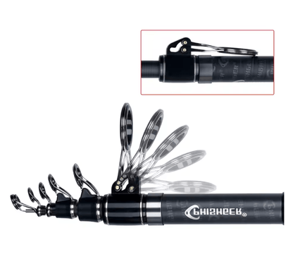 WaveReach Carbon Telescopic Surf Rod 1