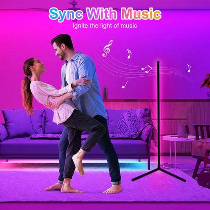 Smart Corner RGB Floor Lamp With Tuya And Alexa  160cm Dimmable Mood Lighting 2