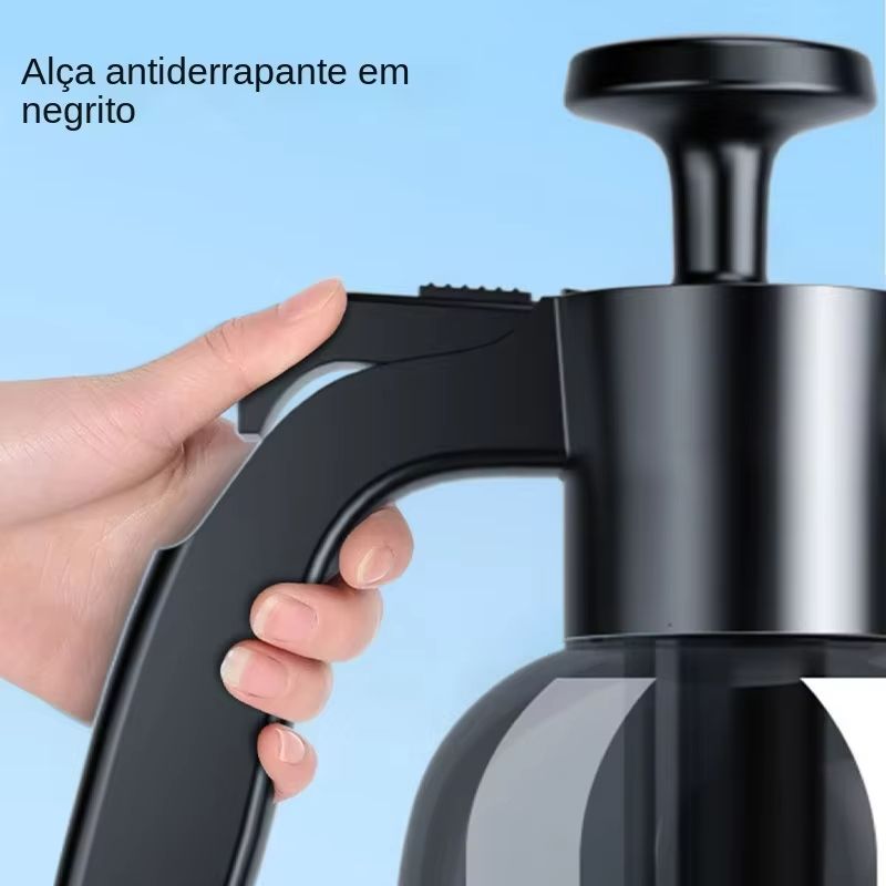 2L Car Wash Foam Sprayer  Acid And Alkali Resistant Air Pressure Foam Can With Fan Shaped Nozzle 4