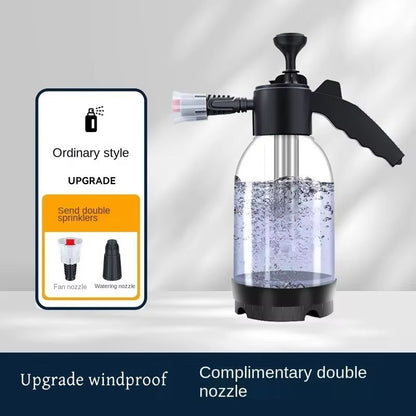 2L Car Wash Foam Sprayer  Acid And Alkali Resistant Air Pressure Foam Can With Fan Shaped Nozzle 7
