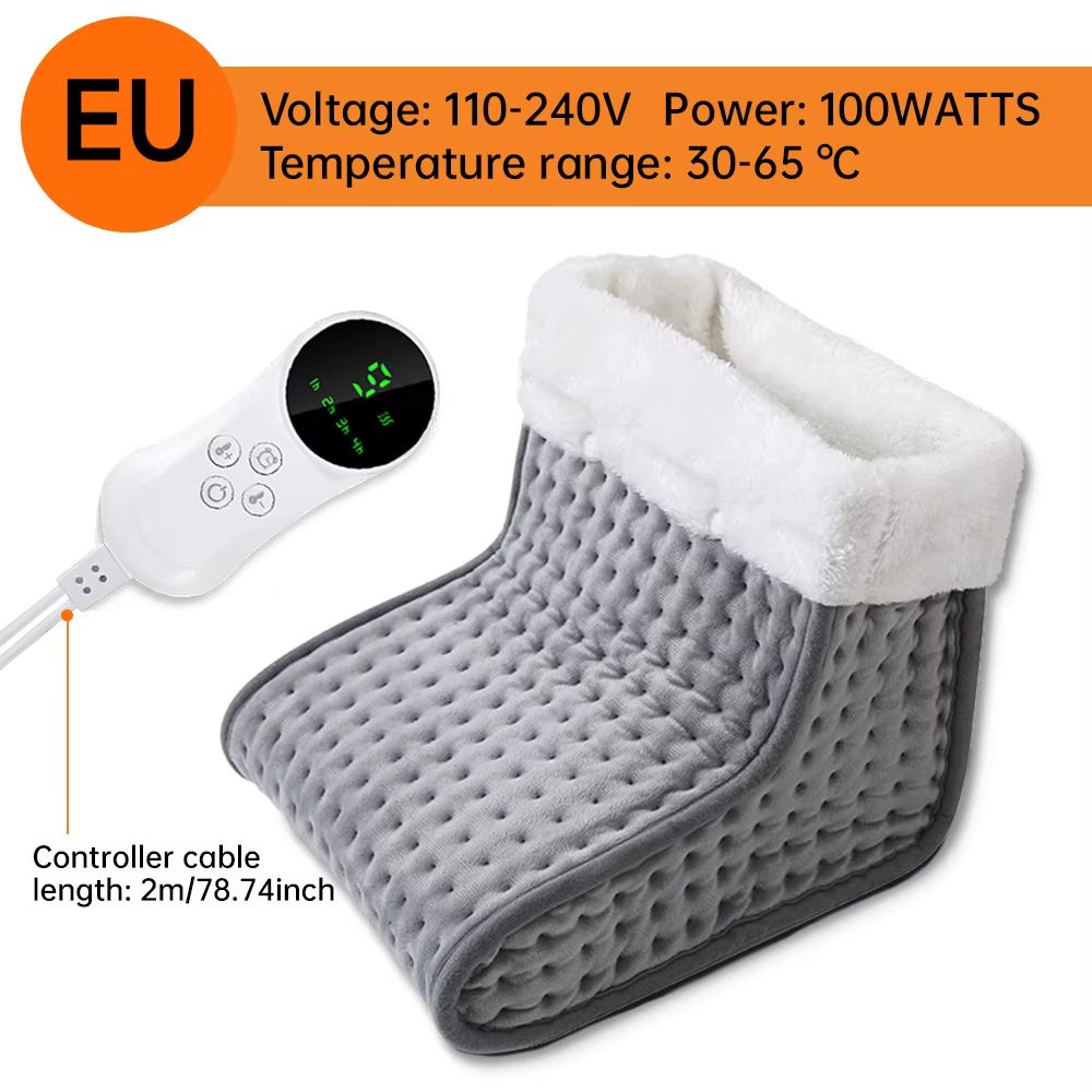 CozyFeet Electric Heated Foot Warmer  9 Gear Heating Pad With Adjustable Temperature Control 6