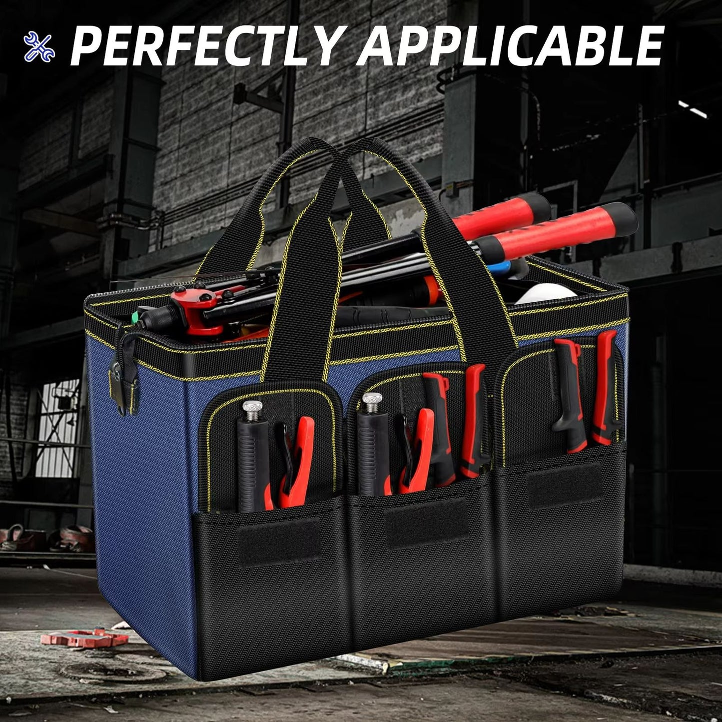 ProDry 1680D Utility Tool Organizer  Electrician Tool Bag With Waterproof High Capacity Design 4