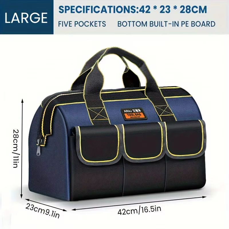 ProDry 1680D Utility Tool Organizer  Electrician Tool Bag With Waterproof High Capacity Design 8