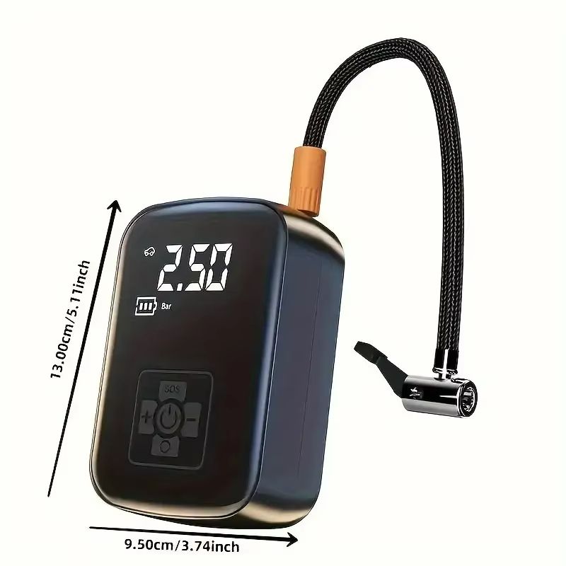 ProCharge Wireless Car Air Compressor  Portable  Cordless Electric Tire Inflator Pump 6