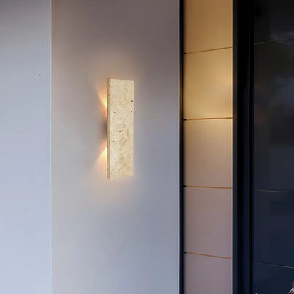 StoneGlow Natural Stone LED Wall Light  Elegant Outdoor Waterproof Exterior Wall Lamp 2