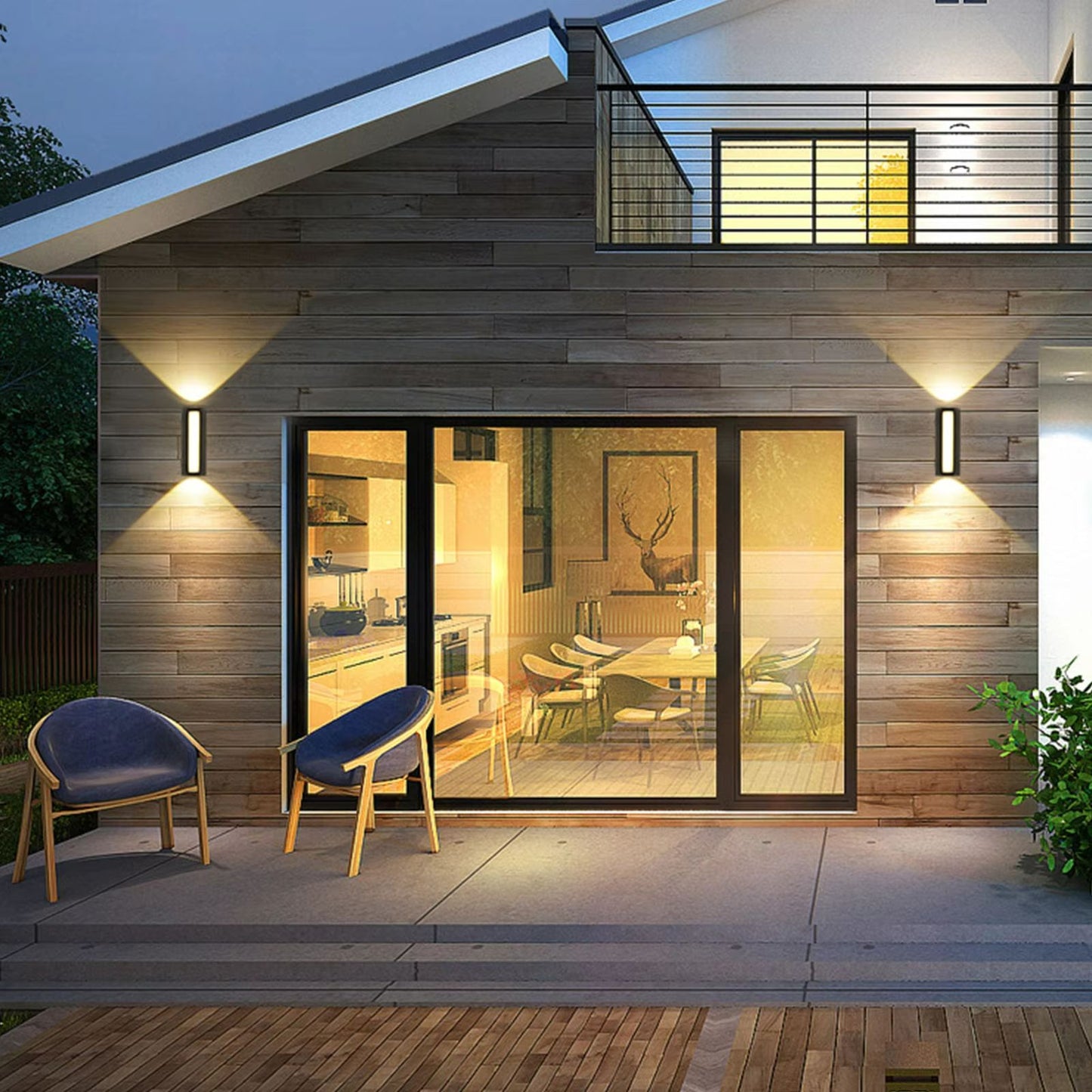 LumiGuard 10W LED Outdoor Waterproof Wall Light 4