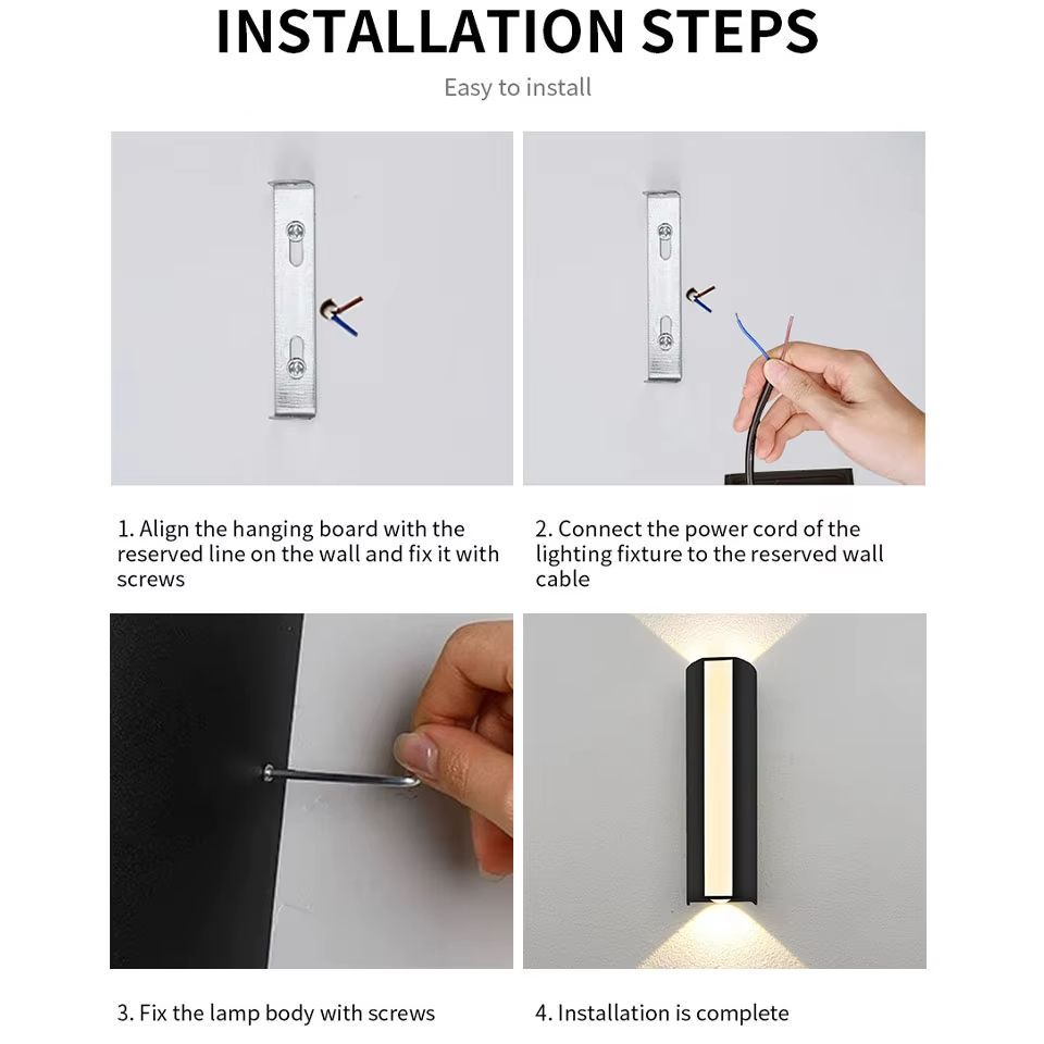 LumiGuard 10W LED Outdoor Waterproof Wall Light 5