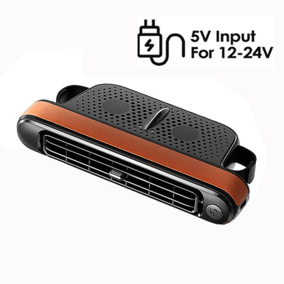 Portable Rechargeable Car Seat Cooling Fan With Adjustable Airflow And Quiet Operation 6