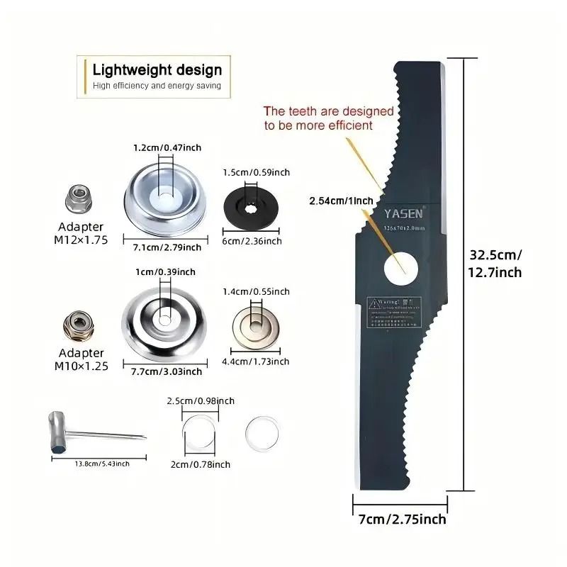 Rotating S Shaped Weeding Blade For Lawn And Garden Trimming Tool 5