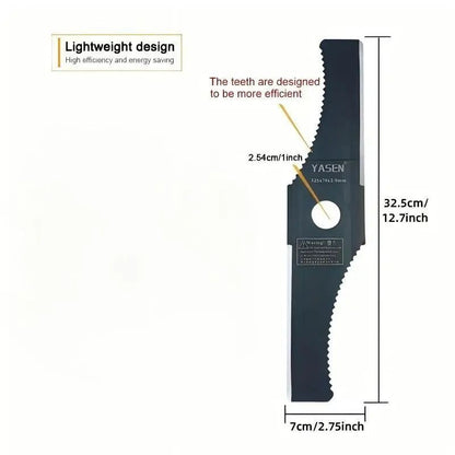 Rotating S Shaped Weeding Blade For Lawn And Garden Trimming Tool 6