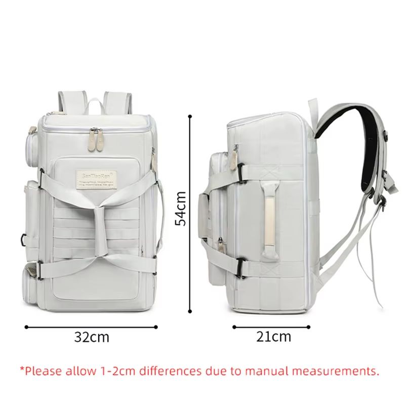 Large Capacity Gym Travel Backpack Wet Dry Separation Sports Shoulder Bag 1