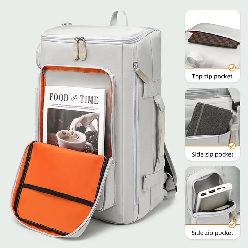 Large Capacity Gym Travel Backpack Wet Dry Separation Sports Shoulder Bag 2