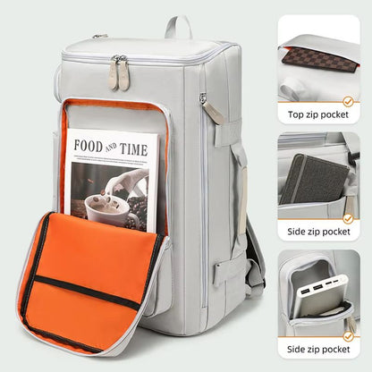Large Capacity Gym Travel Backpack Wet Dry Separation Sports Shoulder Bag 2