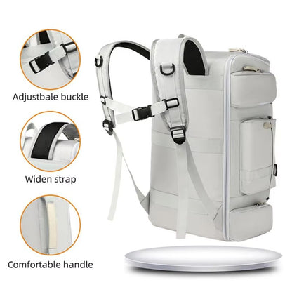 Large Capacity Gym Travel Backpack Wet Dry Separation Sports Shoulder Bag 3