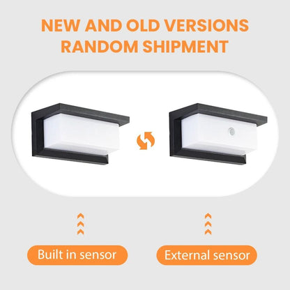 LED Outdoor Wall Light Waterproof Motion Sensor Porch Light IP66 5