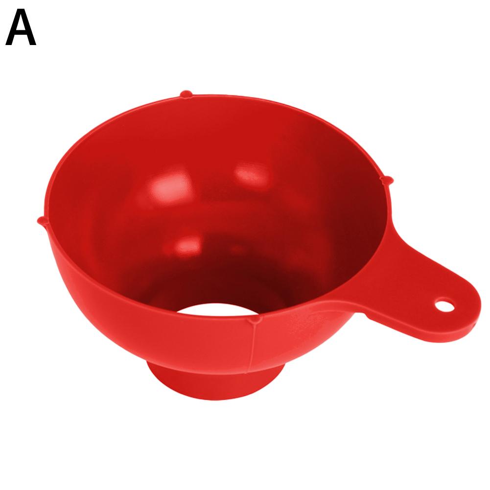 Wide Mouth Canning Funnel Plastic, Salad Dressing Liquid Funnel Hopper, Filter Kitchen Tools for Cooking, Baking Gadgets