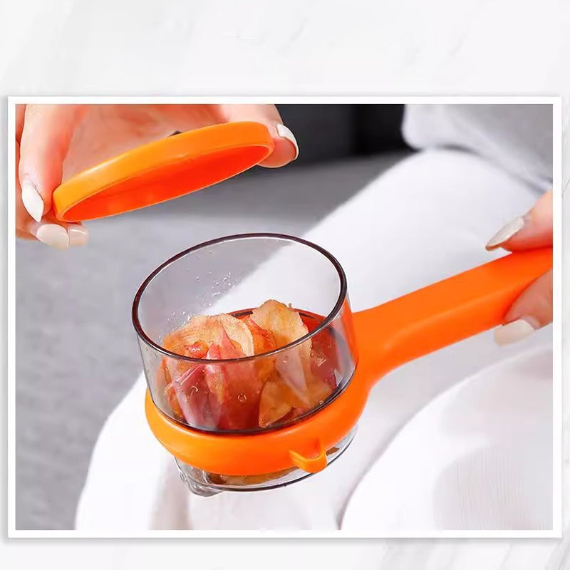 Multi Function Potato Peeling Knife Vegetable Peeler, Storage Bucket, Fruit Planing Scraper Kitchen Gadgets