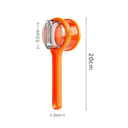 Multi Function Potato Peeling Knife Vegetable Peeler, Storage Bucket, Fruit Planing Scraper Kitchen Gadgets