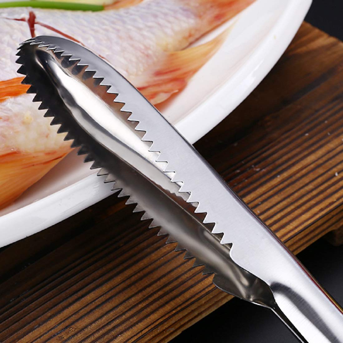 Stainless Steel Fish Scale Remover Durable Fish Scaler Tool Fish Scale Cleaning Scraper For Home Ki 2