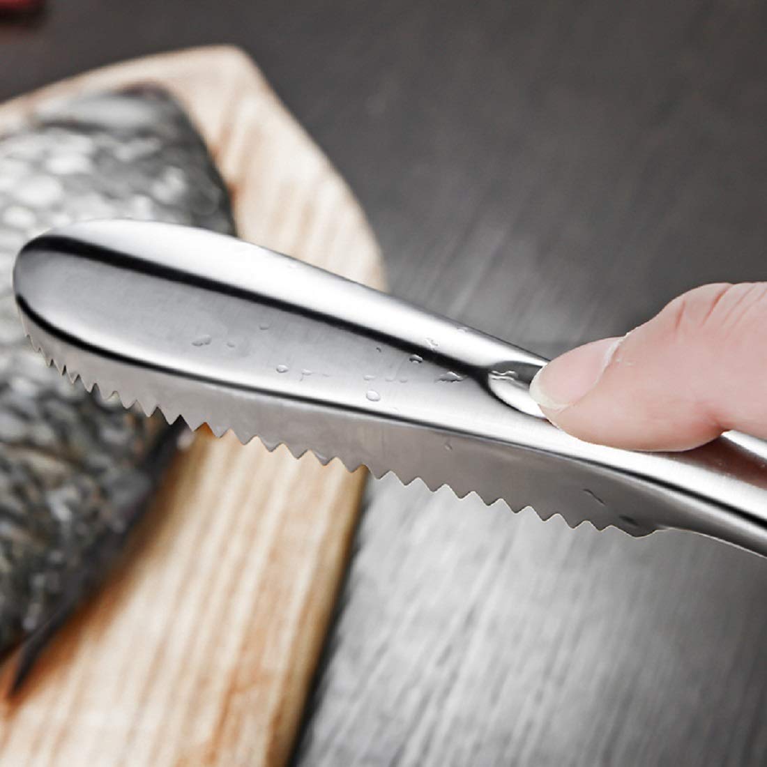 Stainless Steel Fish Scale Remover Durable Fish Scaler Tool Fish Scale Cleaning Scraper For Home Ki 4