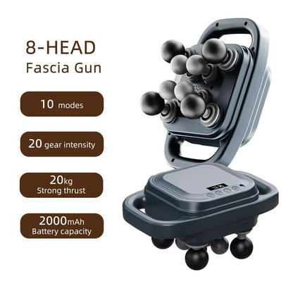 Ultimate 42 Heads Fascia Gun  High Frequency Vibration Full Body Recovery Massager 10