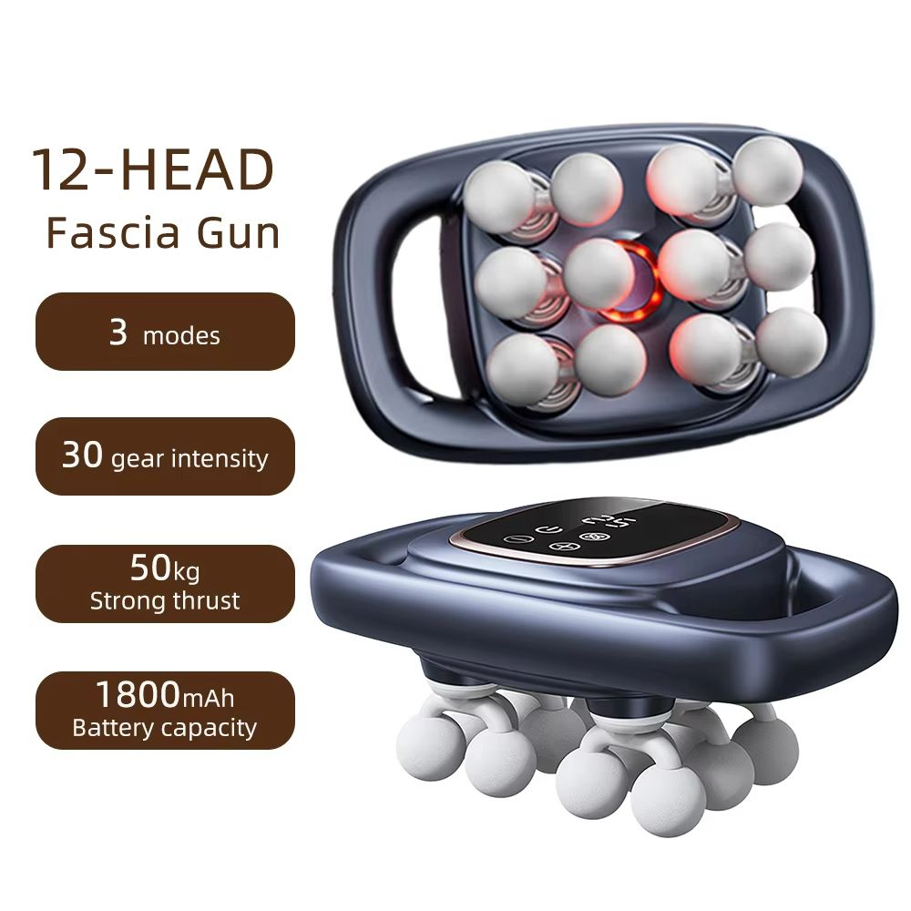 Ultimate 42 Heads Fascia Gun  High Frequency Vibration Full Body Recovery Massager 13