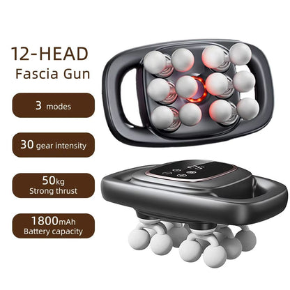 Ultimate 42 Heads Fascia Gun  High Frequency Vibration Full Body Recovery Massager 14