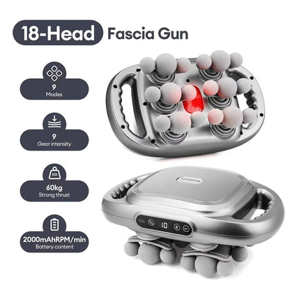 Ultimate 42 Heads Fascia Gun  High Frequency Vibration Full Body Recovery Massager 19