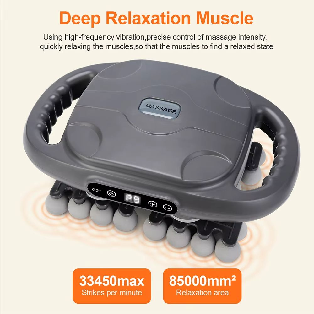 Ultimate 42 Heads Fascia Gun  High Frequency Vibration Full Body Recovery Massager 3