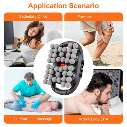 Ultimate 42 Heads Fascia Gun  High Frequency Vibration Full Body Recovery Massager 5