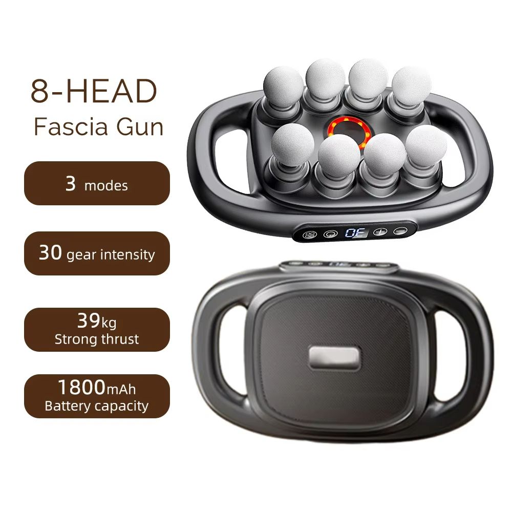 Ultimate 42 Heads Fascia Gun  High Frequency Vibration Full Body Recovery Massager 7