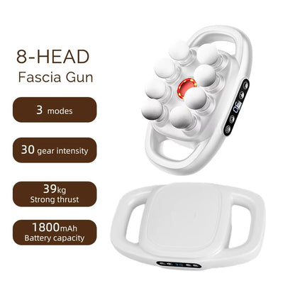 Ultimate 42 Heads Fascia Gun  High Frequency Vibration Full Body Recovery Massager 8
