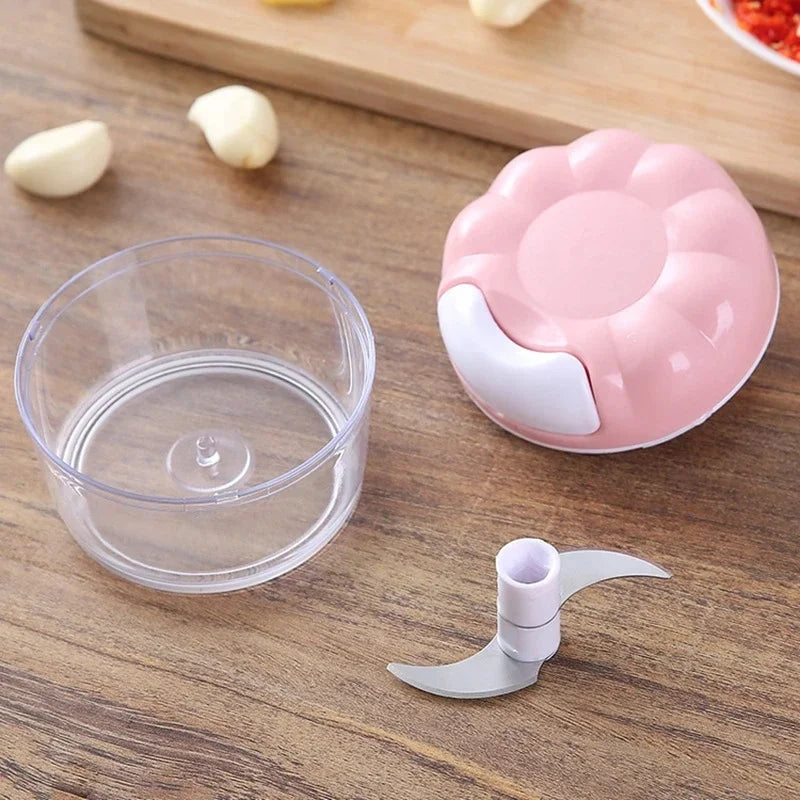 Garlic Manual Crusher Garlic Puller, Kitchen Garlic Press Meat Grinder, Fruit Vegetable Tool Dumpling Gadget