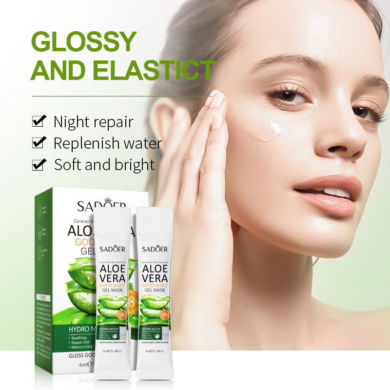 Aloe Vera Sleeping Facial Masks Moisturizing Anti Wrinkles Hydrating Anti Aging No Wash Face Mask F 1